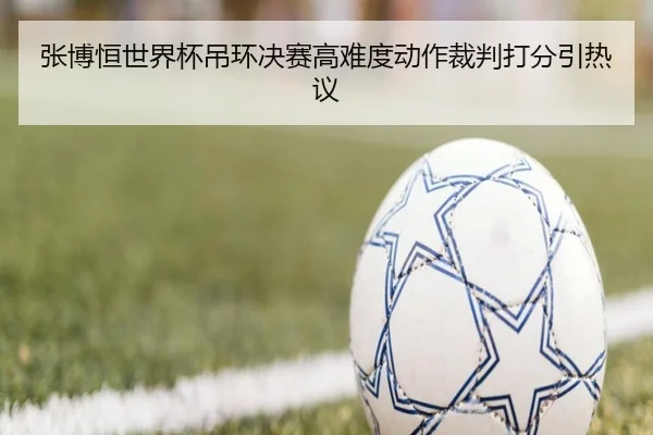 张博恒世界杯吊环决赛高难度动作裁判打分引热议